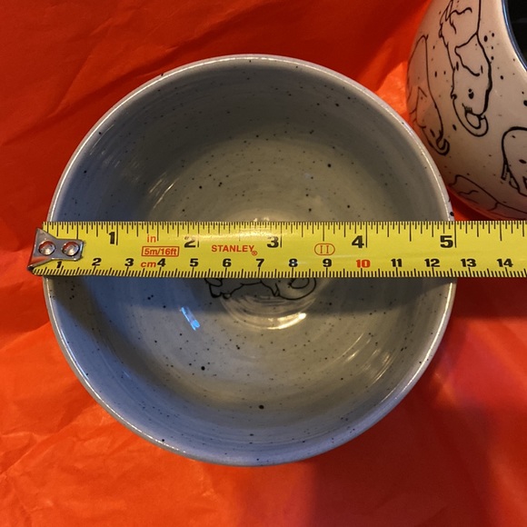 ☀️ 2pc Elephant Bowl & Big Mug Microwave Dishwasher Safe Set - Picture 13 of 14